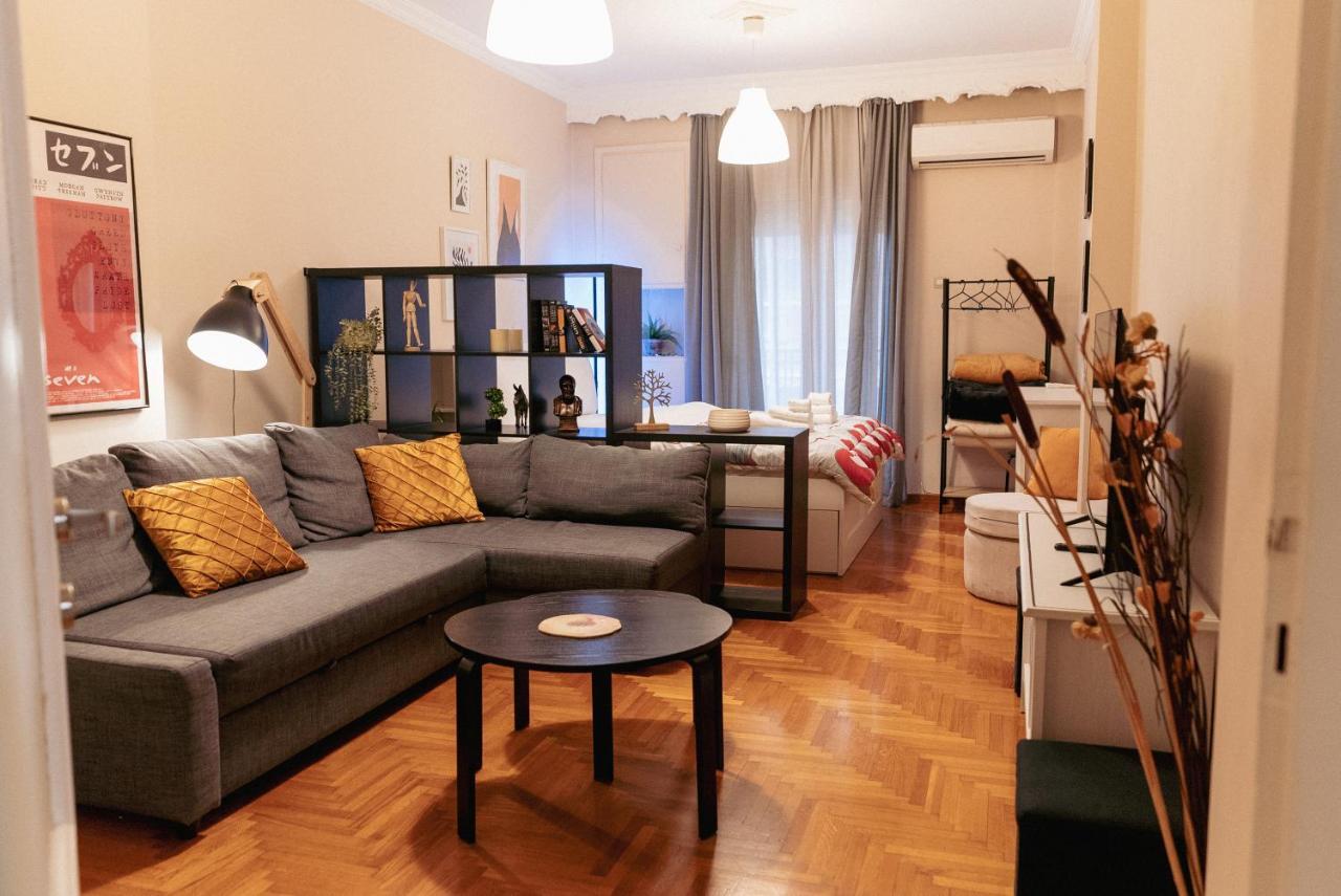 סלוניקי Charming 85Sqm Apartment With Panoramic City-Views מראה חיצוני תמונה