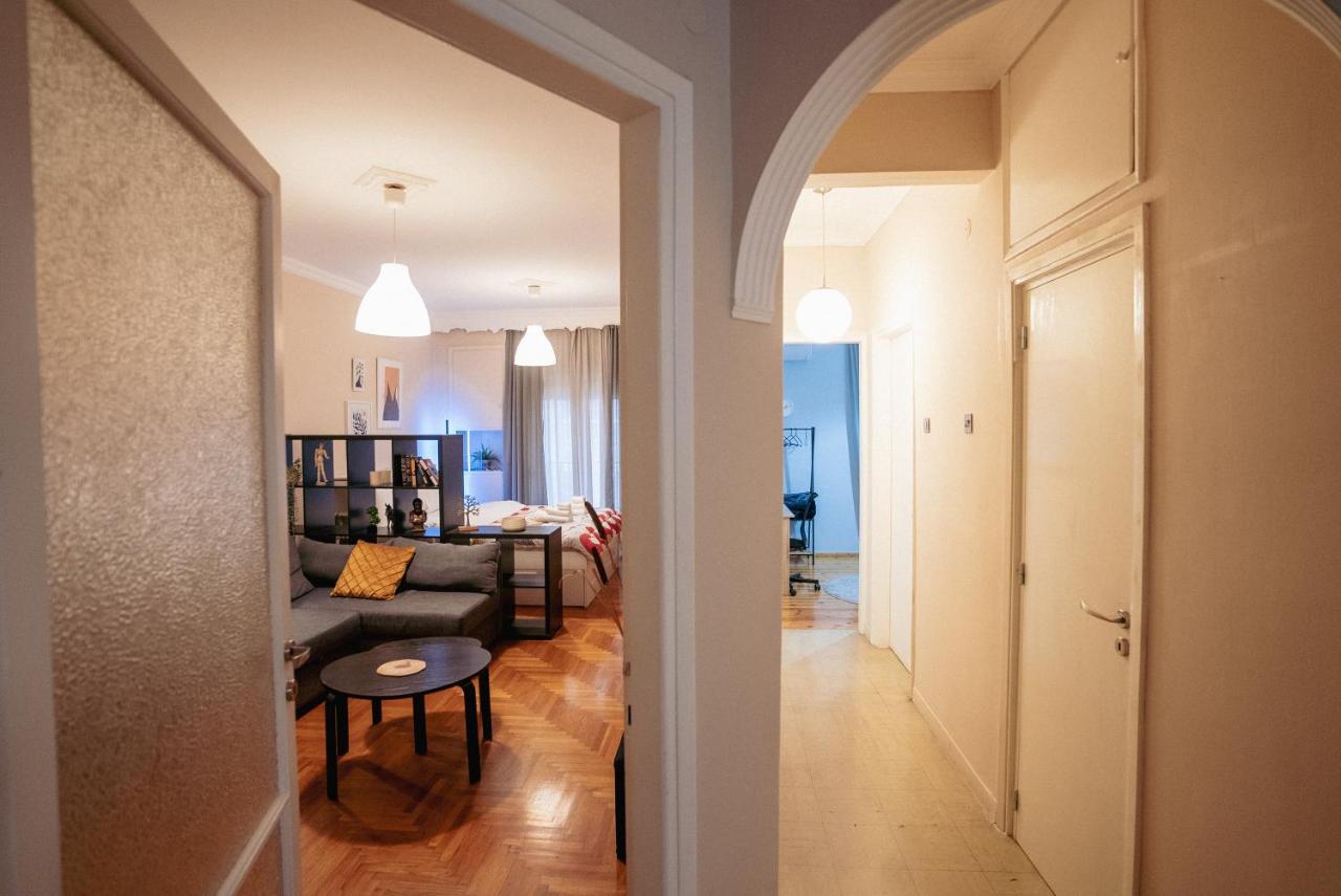 סלוניקי Charming 85Sqm Apartment With Panoramic City-Views מראה חיצוני תמונה